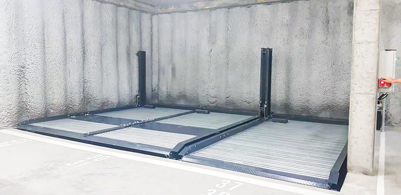 地坑式停車質量有保證，安全性能更高